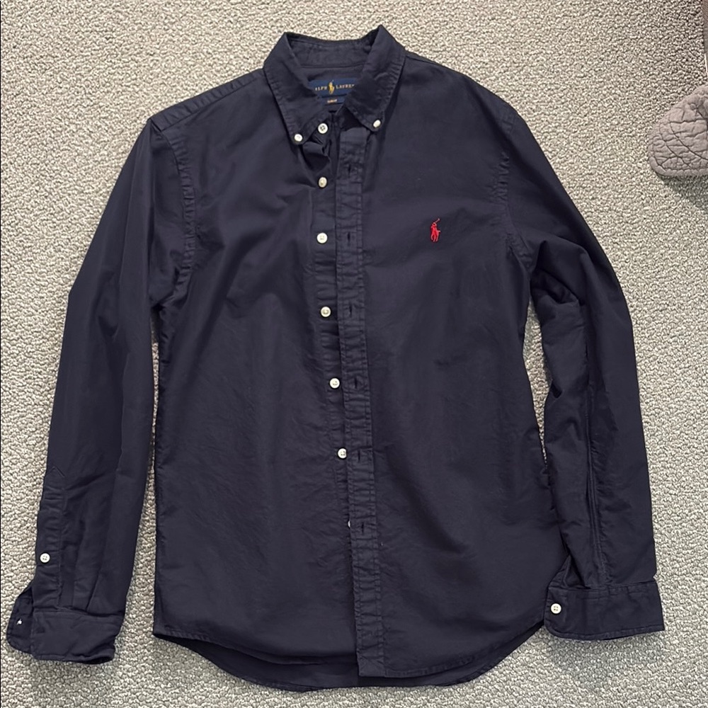 Polo by Ralph Lauren Men's Navy Shirt